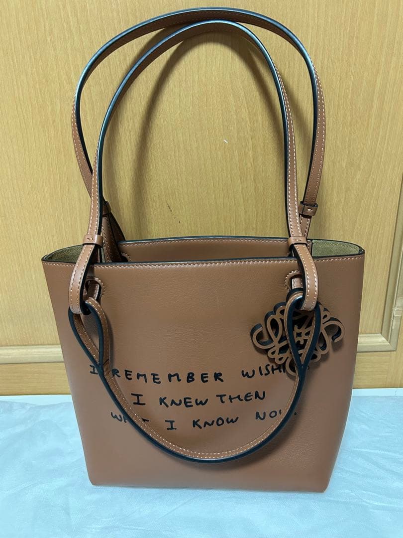 ロエベWORDSショルダートートバッグ