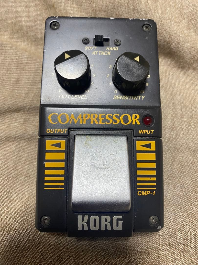最終値下げ！KORG CMP-1 コンプレッサー　布袋寅泰