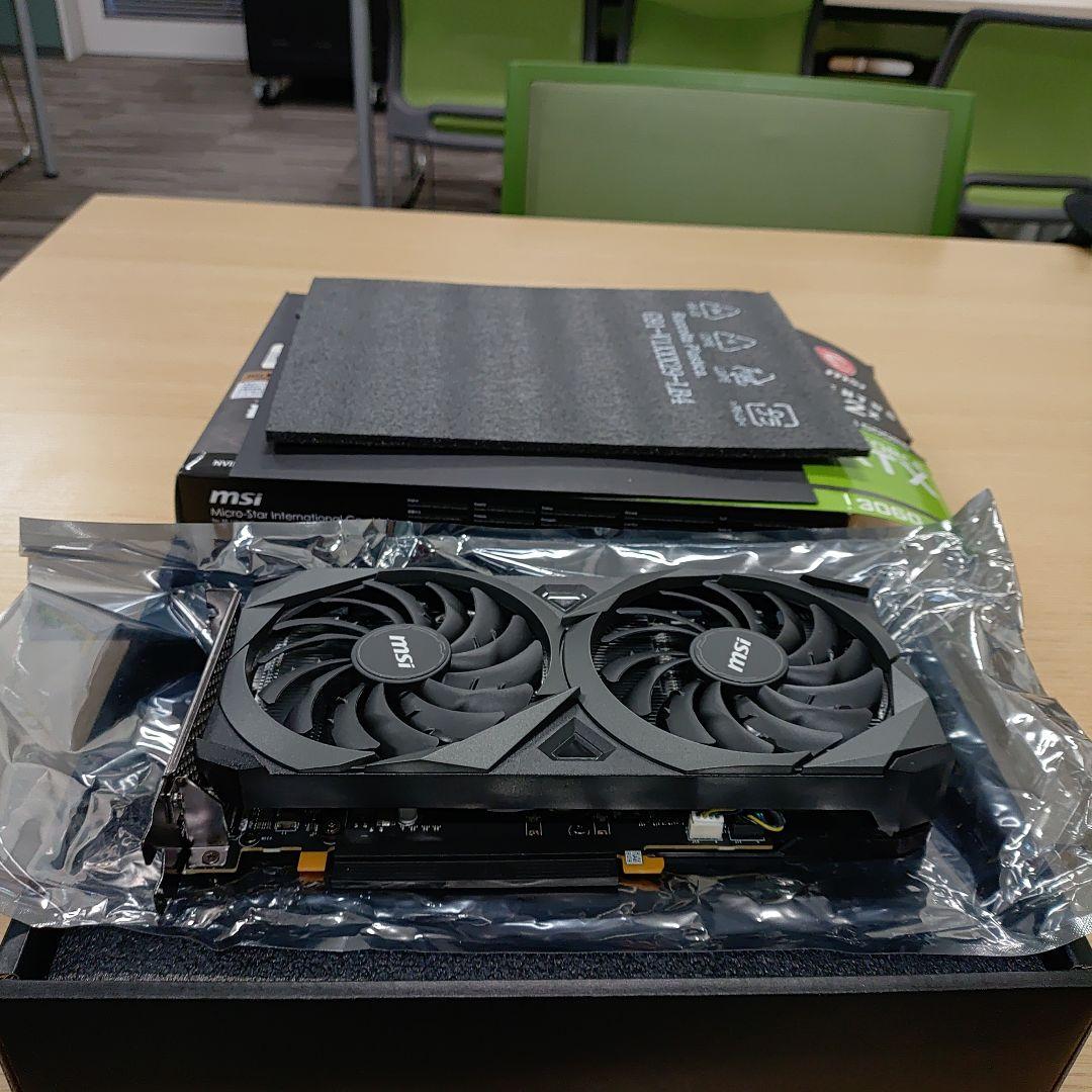 MSI GeForce RTX 3060 VENTUS 2X OC　12GB