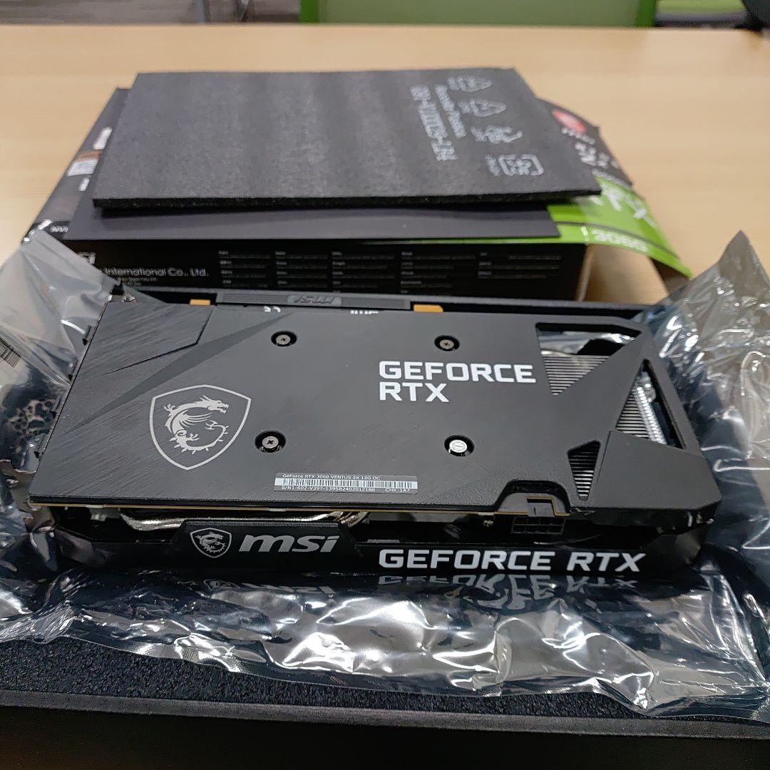 MSI GeForce RTX 3060 VENTUS 2X OC　12GB