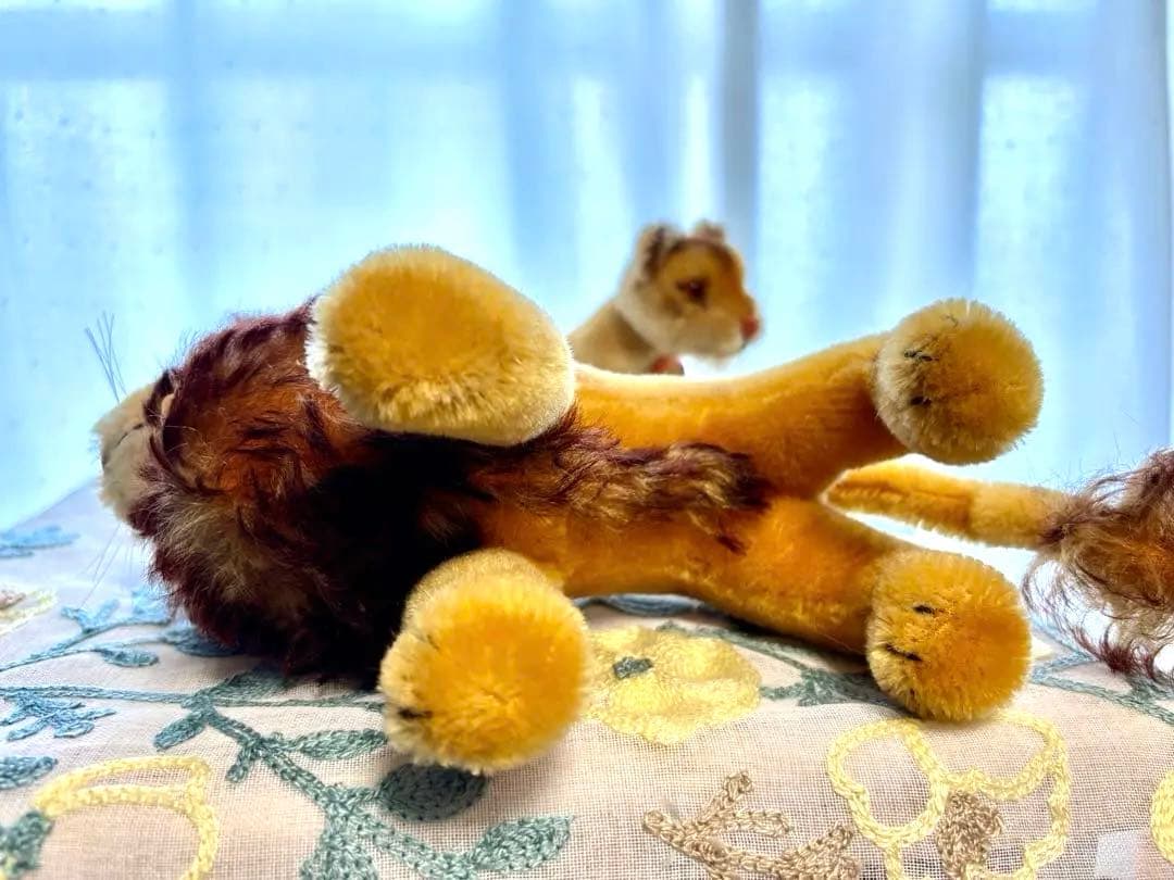 シュタイフ Steiff ライオン レオLeo ・レア Lea セット