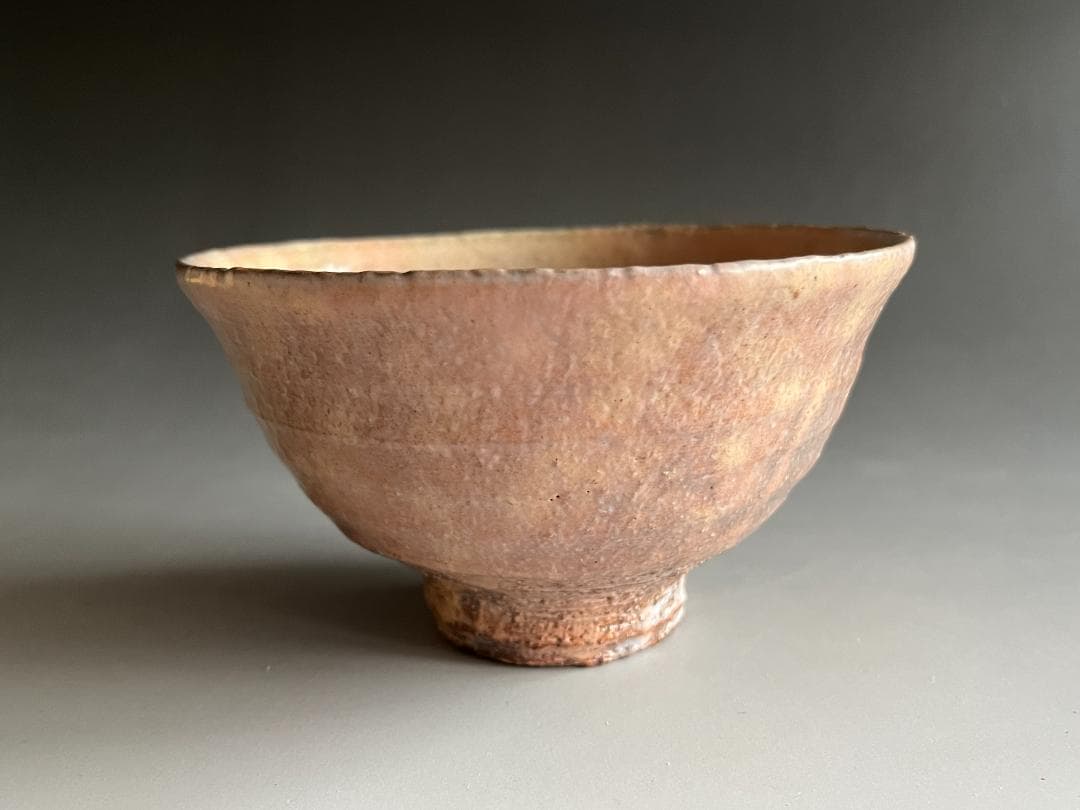 15代　坂倉新兵衛　萩茶碗　而妙斎書付　銘：福寿　茶道具　表千家