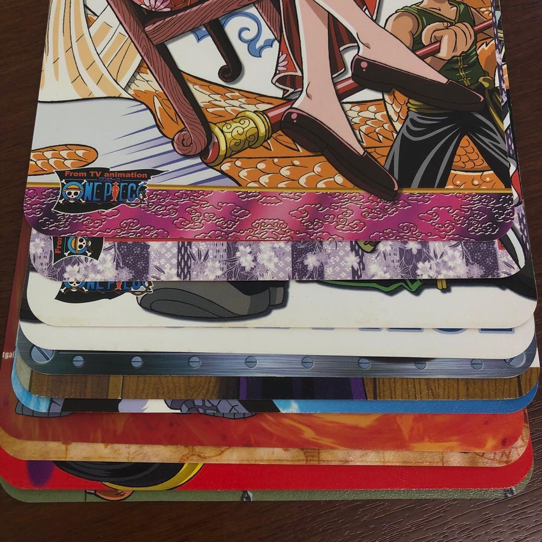 ❶ワンピース ジャンボカードダス パッドダス シール 下敷き まとめ売り