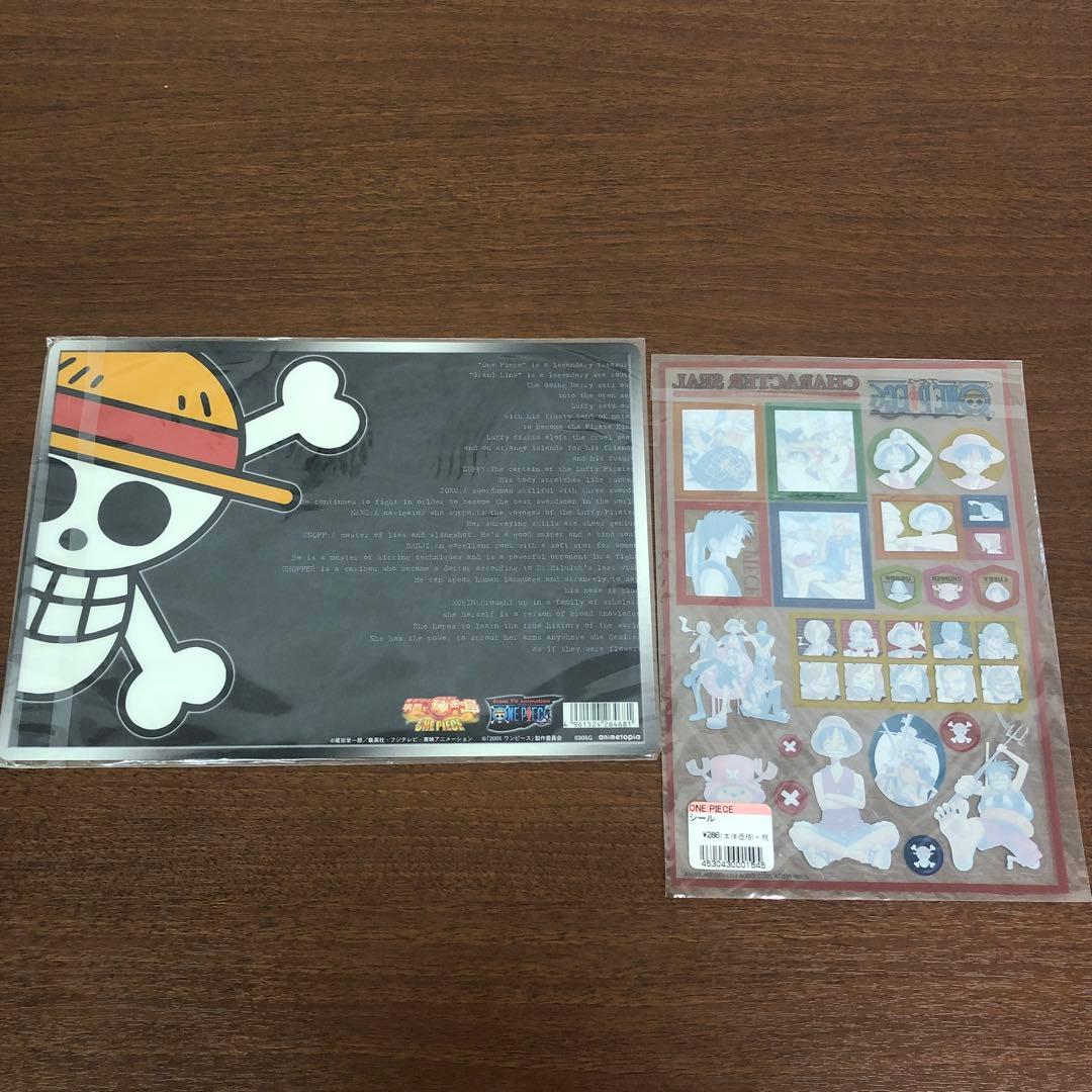 ❶ワンピース ジャンボカードダス パッドダス シール 下敷き まとめ売り