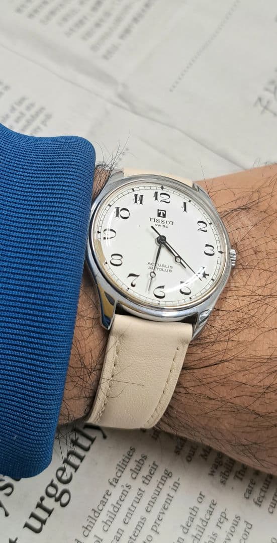 レア 美品 TISSOT ACTUALIS AUTOLUB 手巻き時計