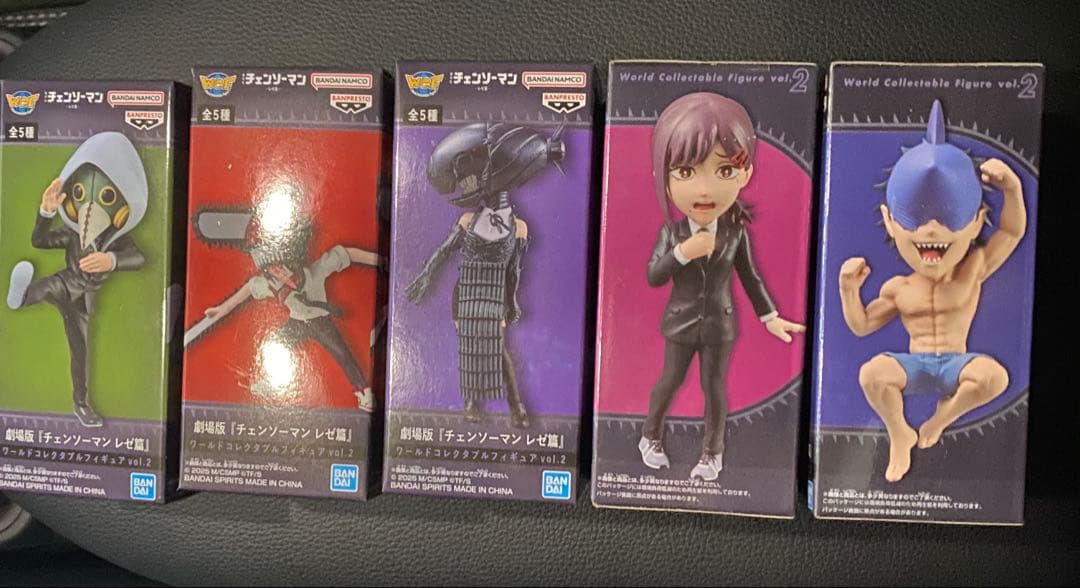 劇場版チェンソーマン レゼ篇ワールドコレクタブルフィギュア vol.2 1セット