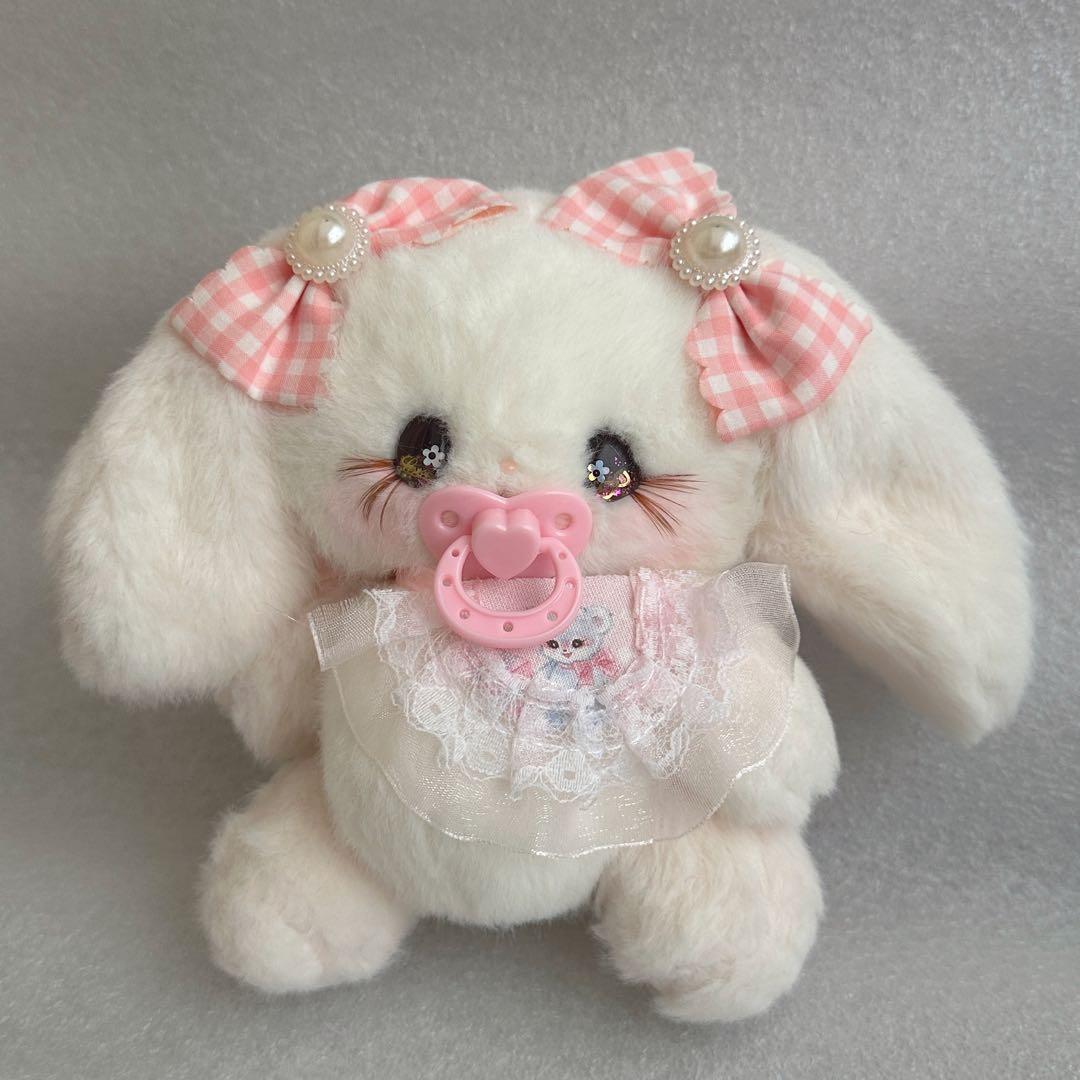 動けタイプ preamサンリオ 作家 テディベア ハンドメンド ぬいぐるみ