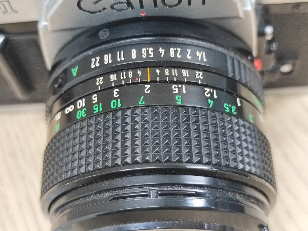 Canon AE-1 フィルム一眼レフカメラ 50mmレンズ付 実働品