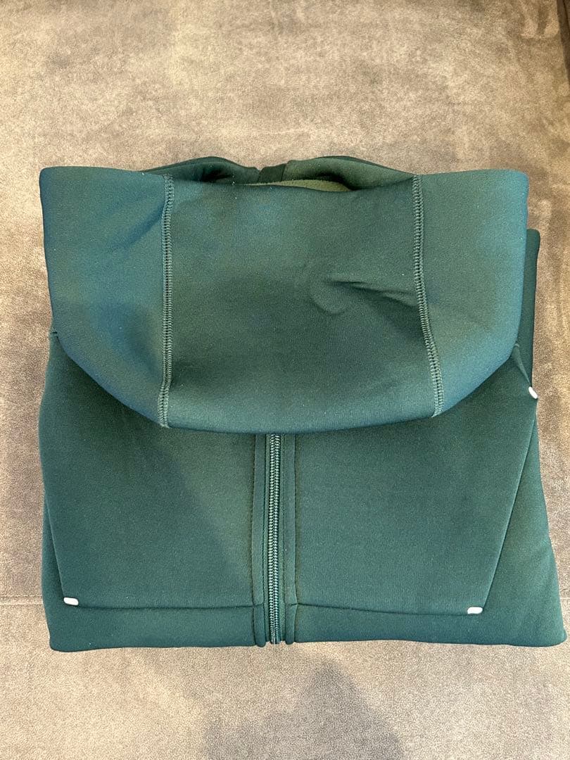 アイリーフィッシングクラブ フリースジップパーカー　Lサイズ　ダークグリーン