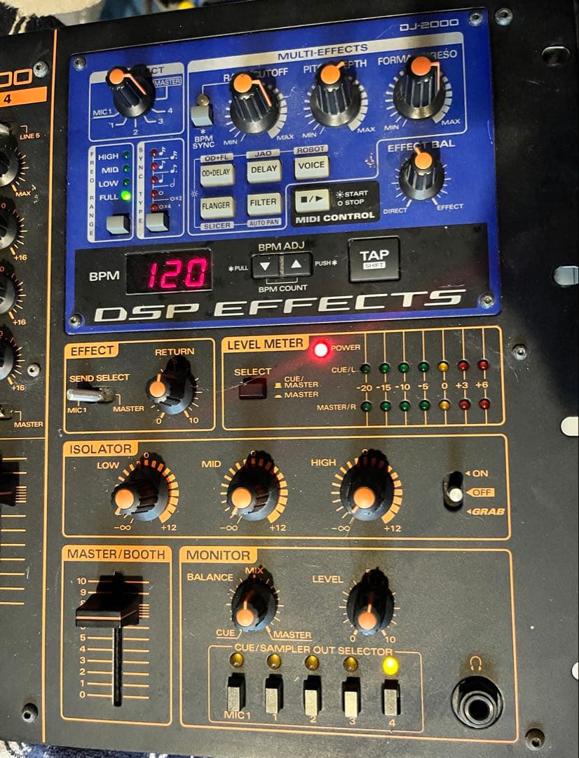 Roland DJ-2000 DJミキサー【ワンオーナー⭐︎動作OK】