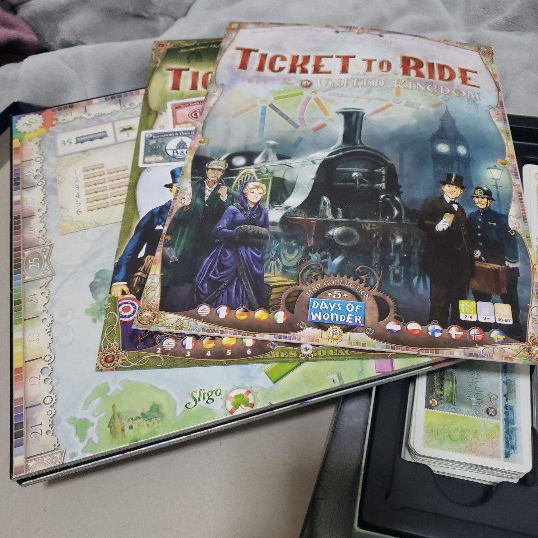 チケットトゥライド イギリス ボードゲーム