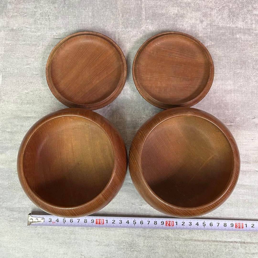 高級天然木 本榧 碁盤 ヘソあり 約5.6寸 蛤碁石 那智黒石 本カヤ 囲碁