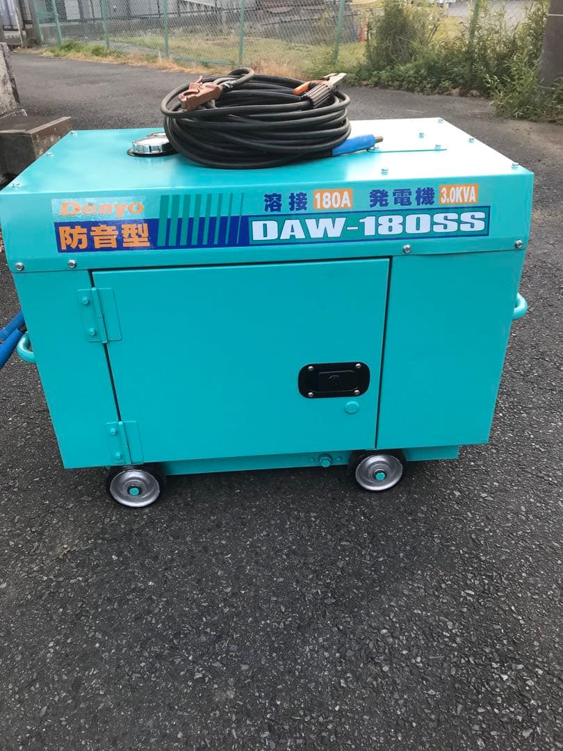 DAW-180SS 180A 発電機融雪機￼3.0KVA
