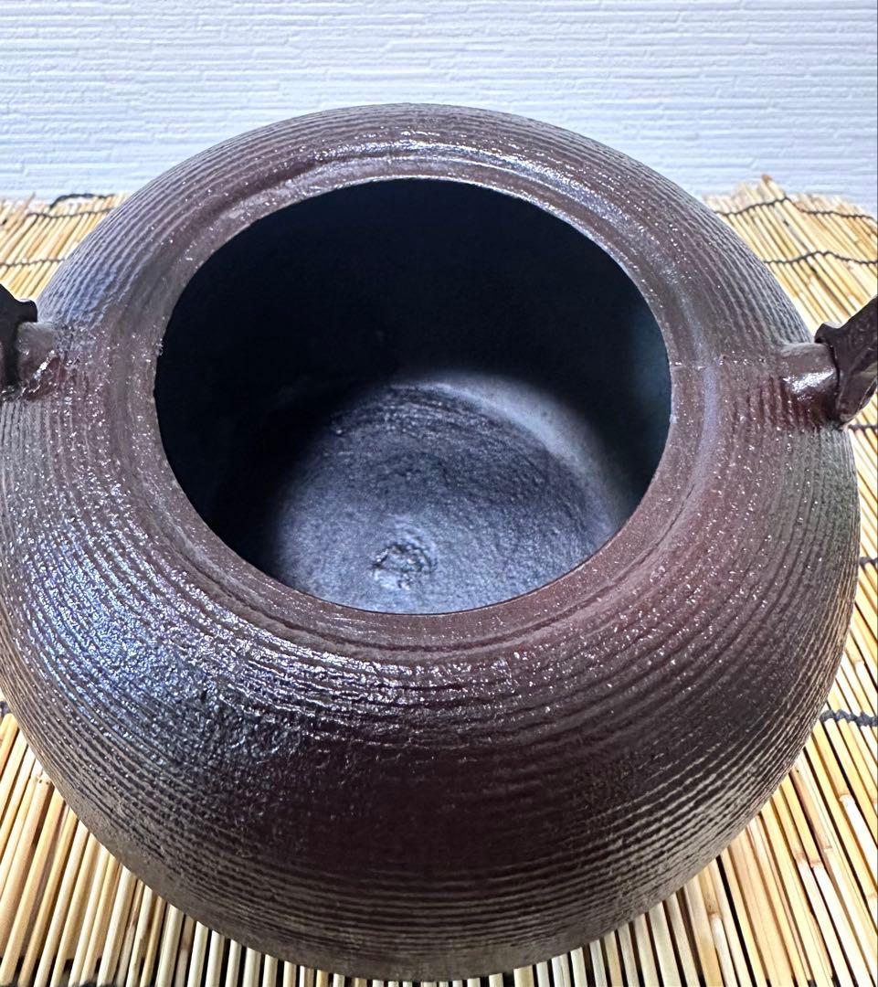 未使用品、タグ付　南部鉄器伝統工芸士　佐藤勝芳南部宝寿堂　とも様売約済み