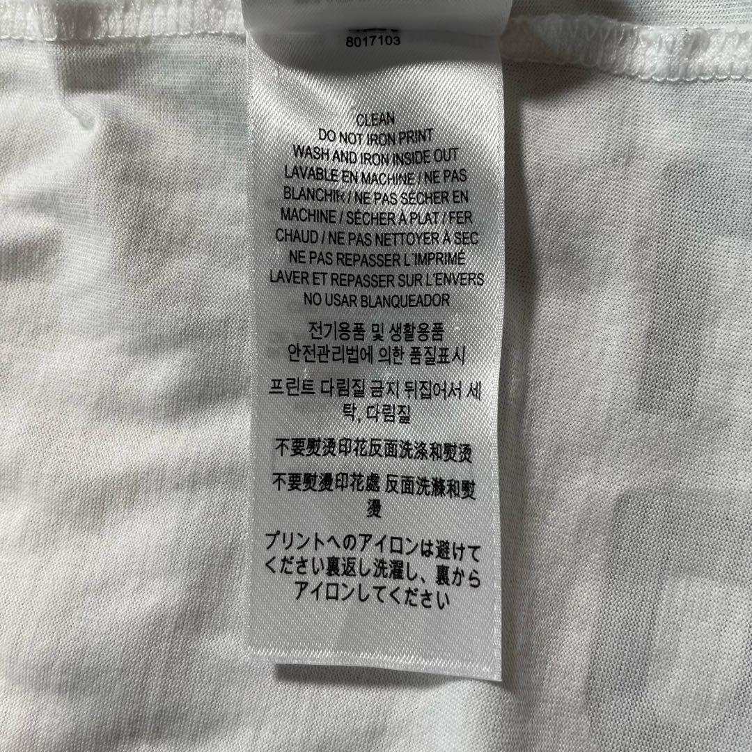 バーバリー　半袖Tシャツ　ホワイト　XL