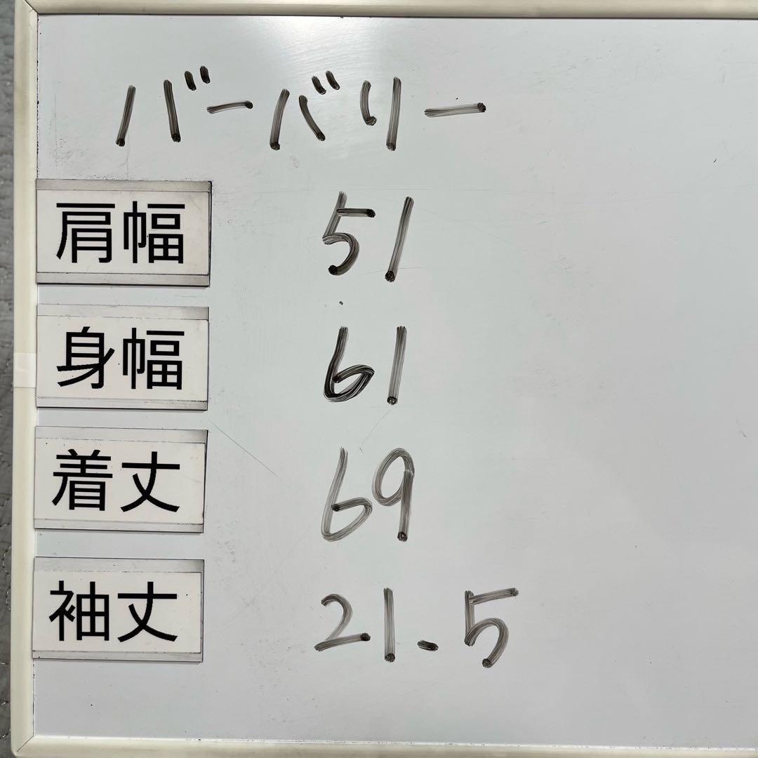 バーバリー　半袖Tシャツ　ホワイト　XL