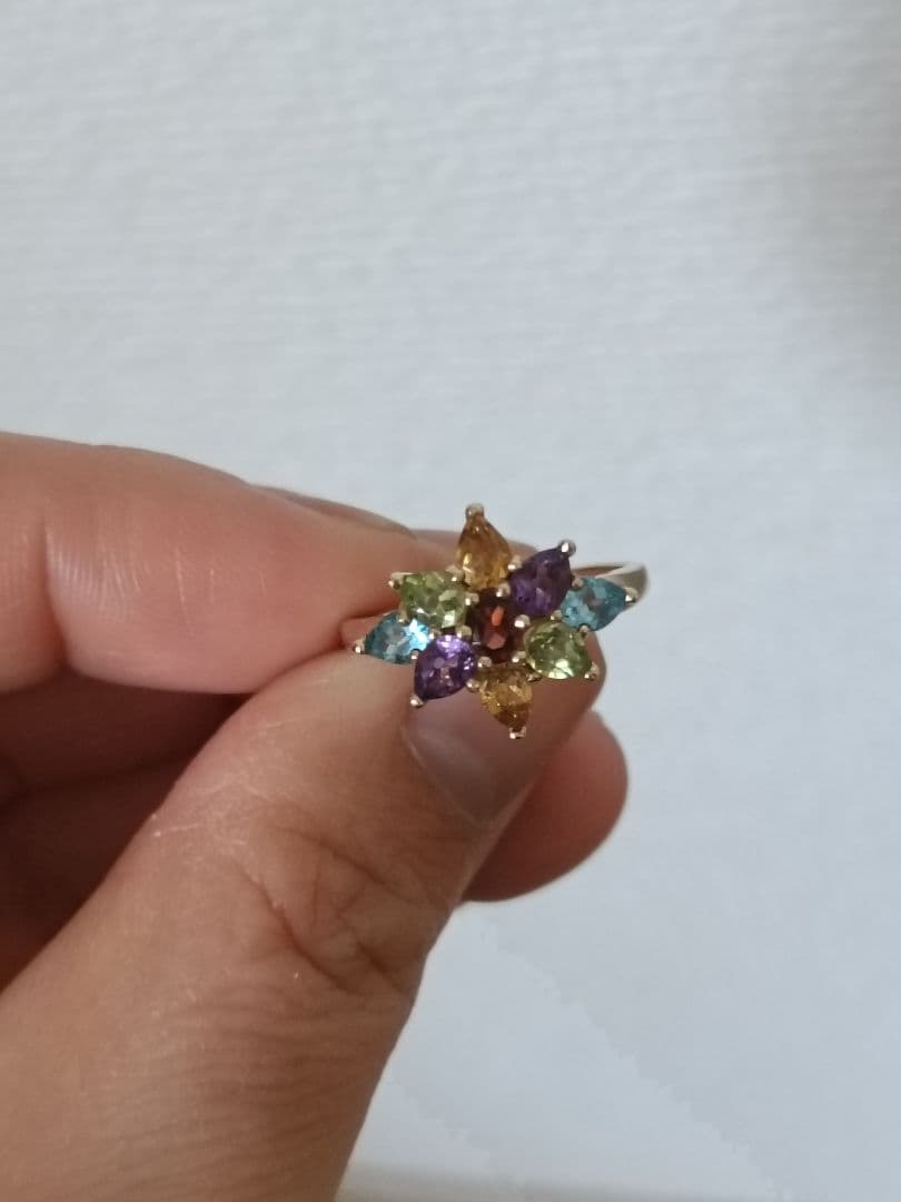 10K CID マルチカラー　フラワーリング　10K