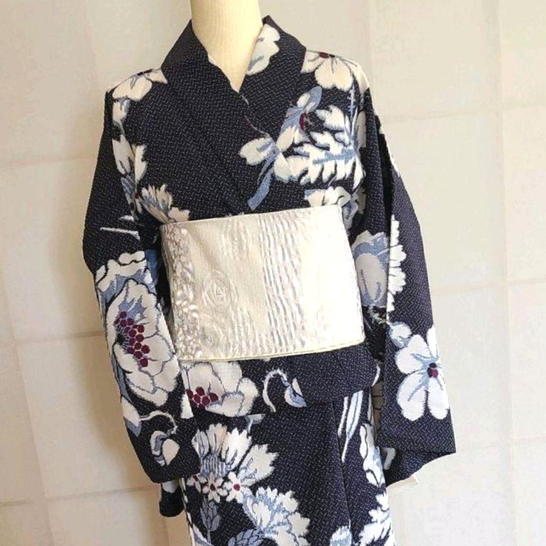 撫松庵　定価￥38500　 ぶしょうあん　 浴衣　花銘仙