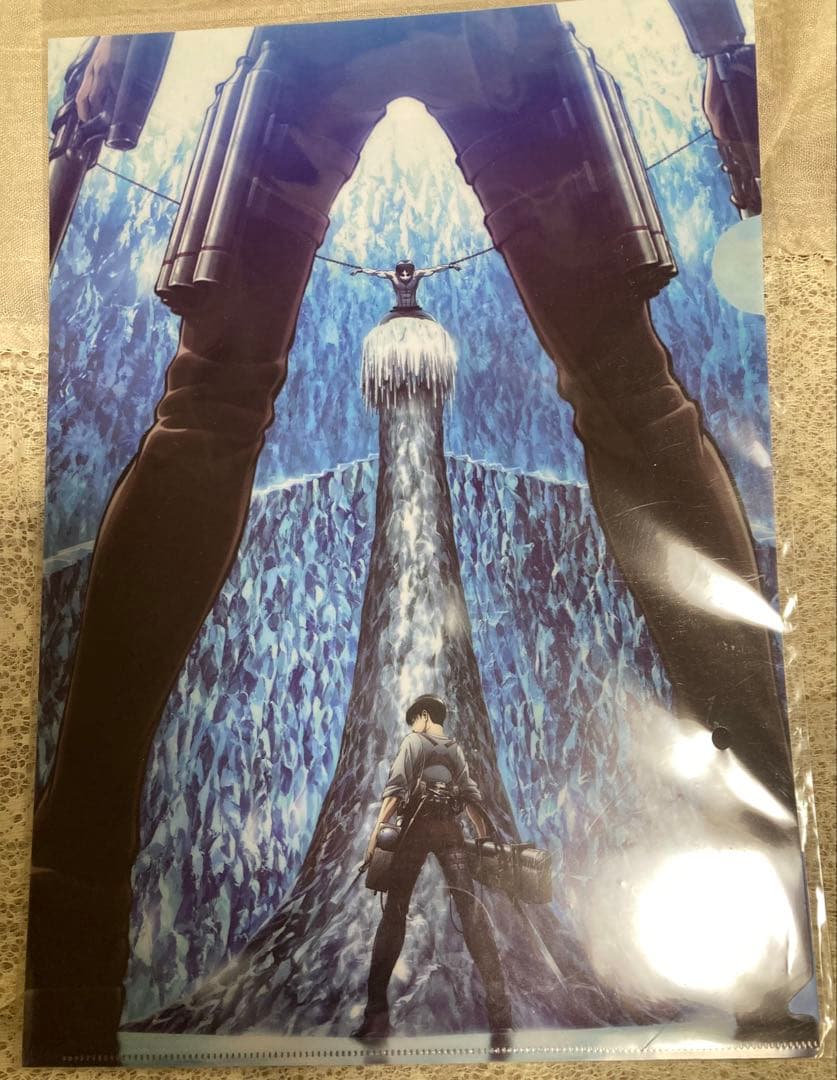 進撃の巨人 A4クリアファイル 希少レア