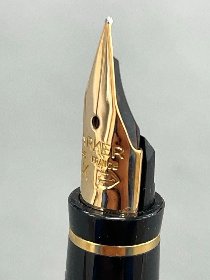パーカー ７５　PARKER 75 LAQUE　（細）　14K　ブラック