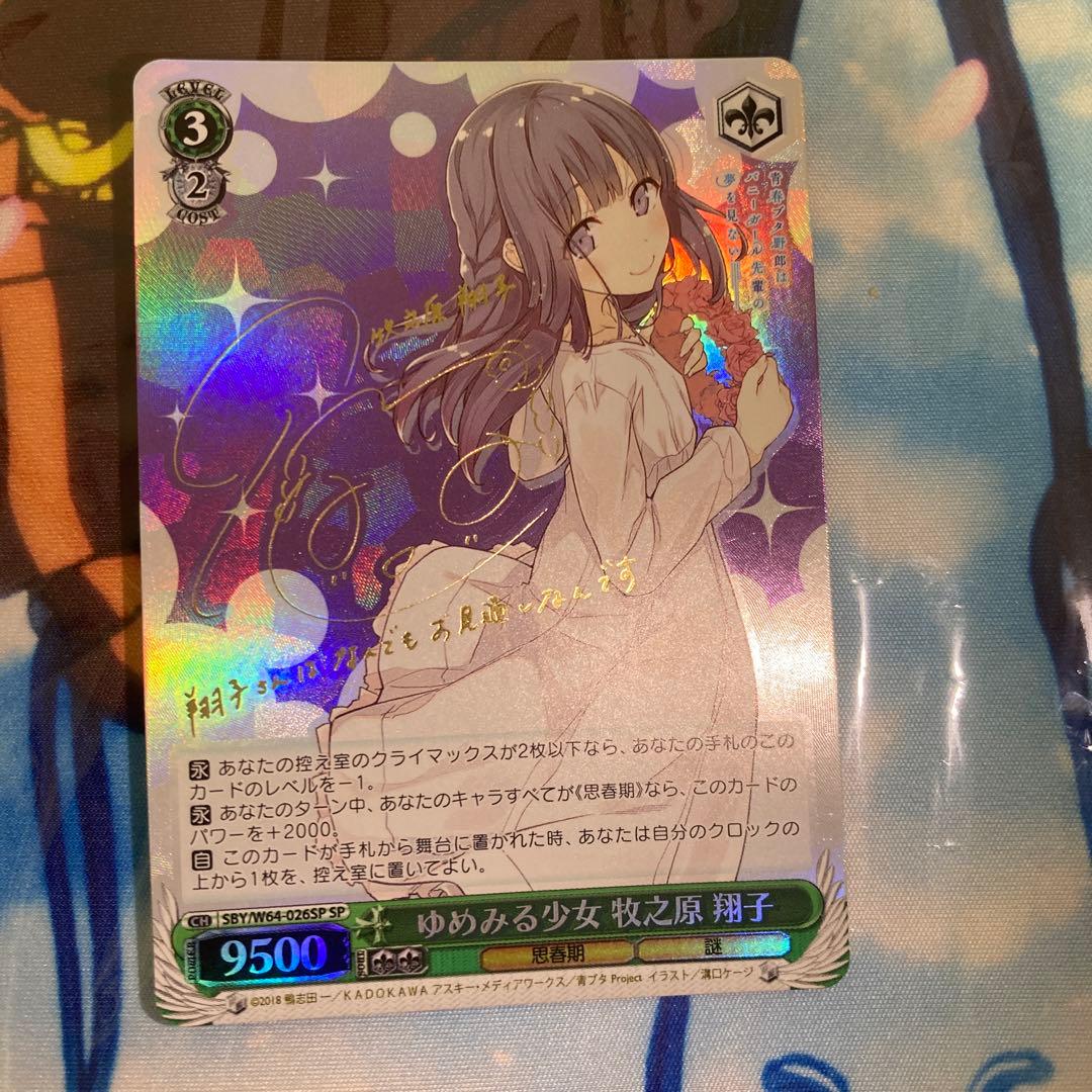 ゆめみる少女 牧之原翔子 sp 青ブタ