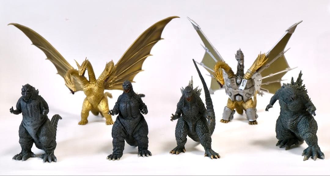 【おまけ付き】激造シリーズ 歴代ゴジラ・怪獣編Part.1　6体セット