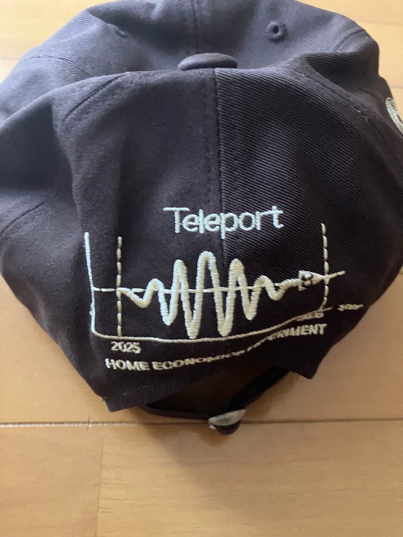  economics Experiments 刺繍 ベースボールキャップ