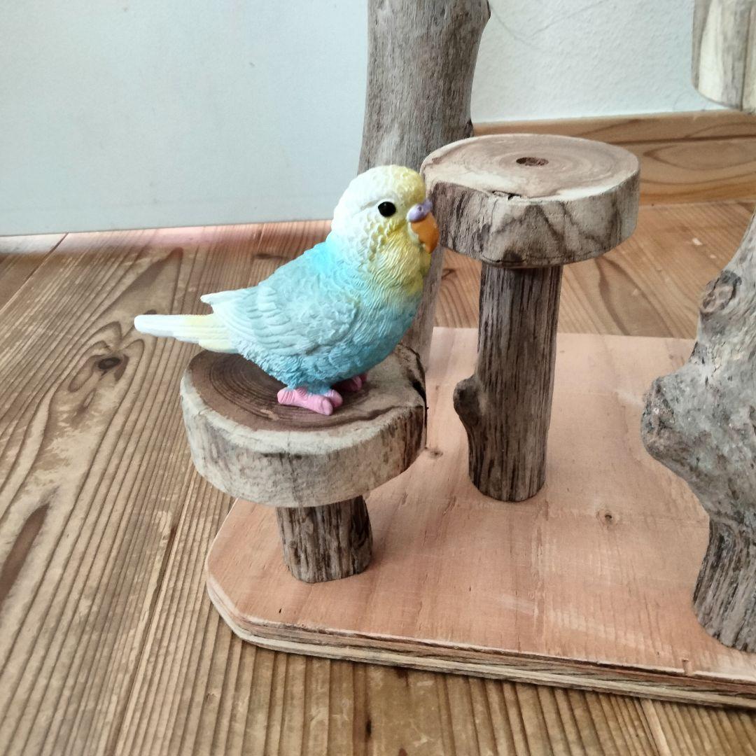 バードアスレチックジム大型 ㊶ 天然木 自然木 流木 インコ おもちゃ