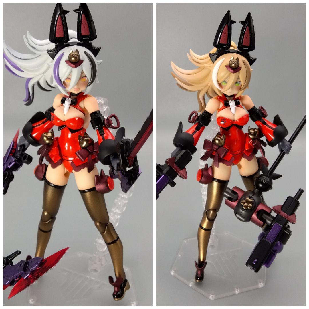 メガミデバイス　PUNI☆MOFU ラン & シャオ 塗装済完成品