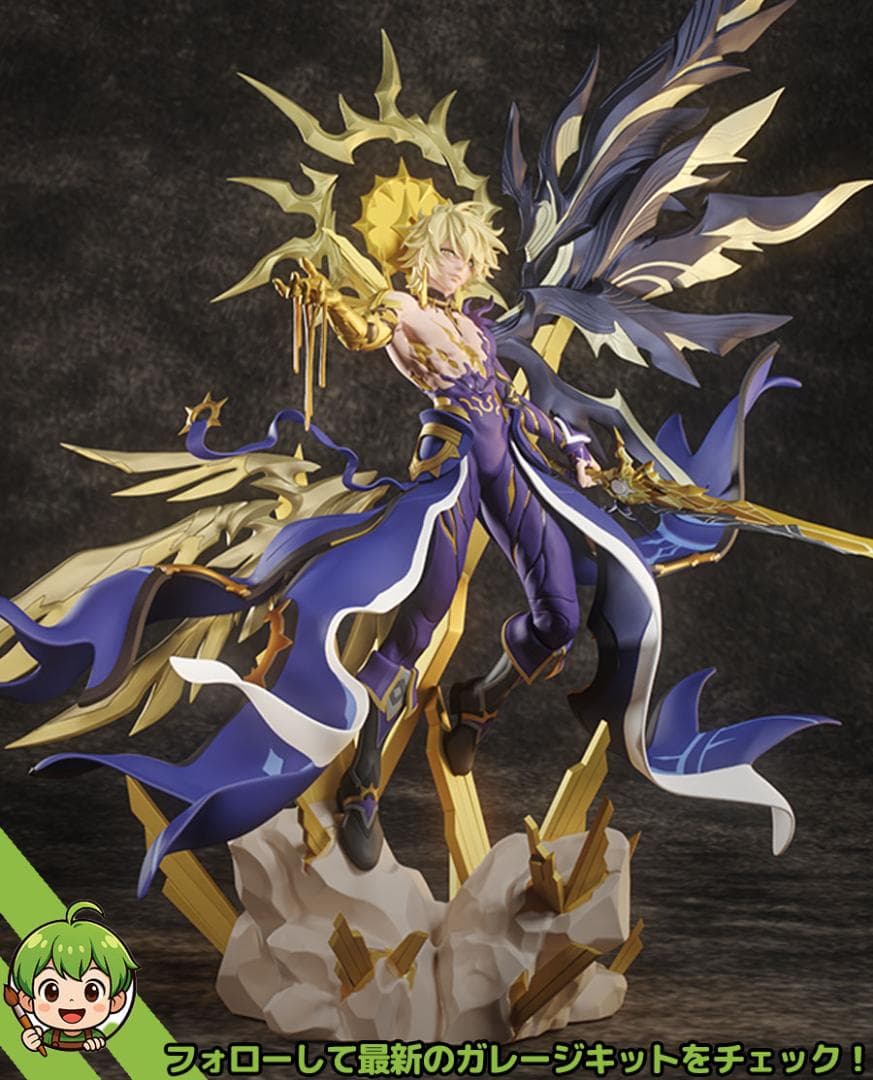 36CM　未塗装 未組立　フィギュア　ガレージキット　白厄　崩壊：スターレイル