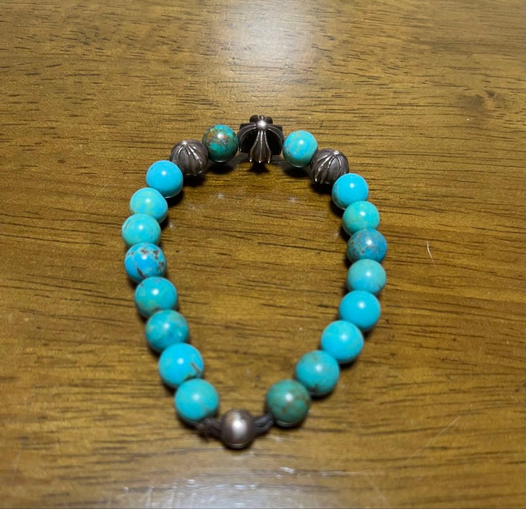CHROME HEARTS ターコイズ ビーズブレスレット