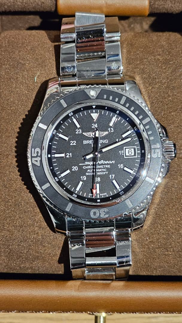 【maegju】BREITLING Superocean 自動巻き腕時計