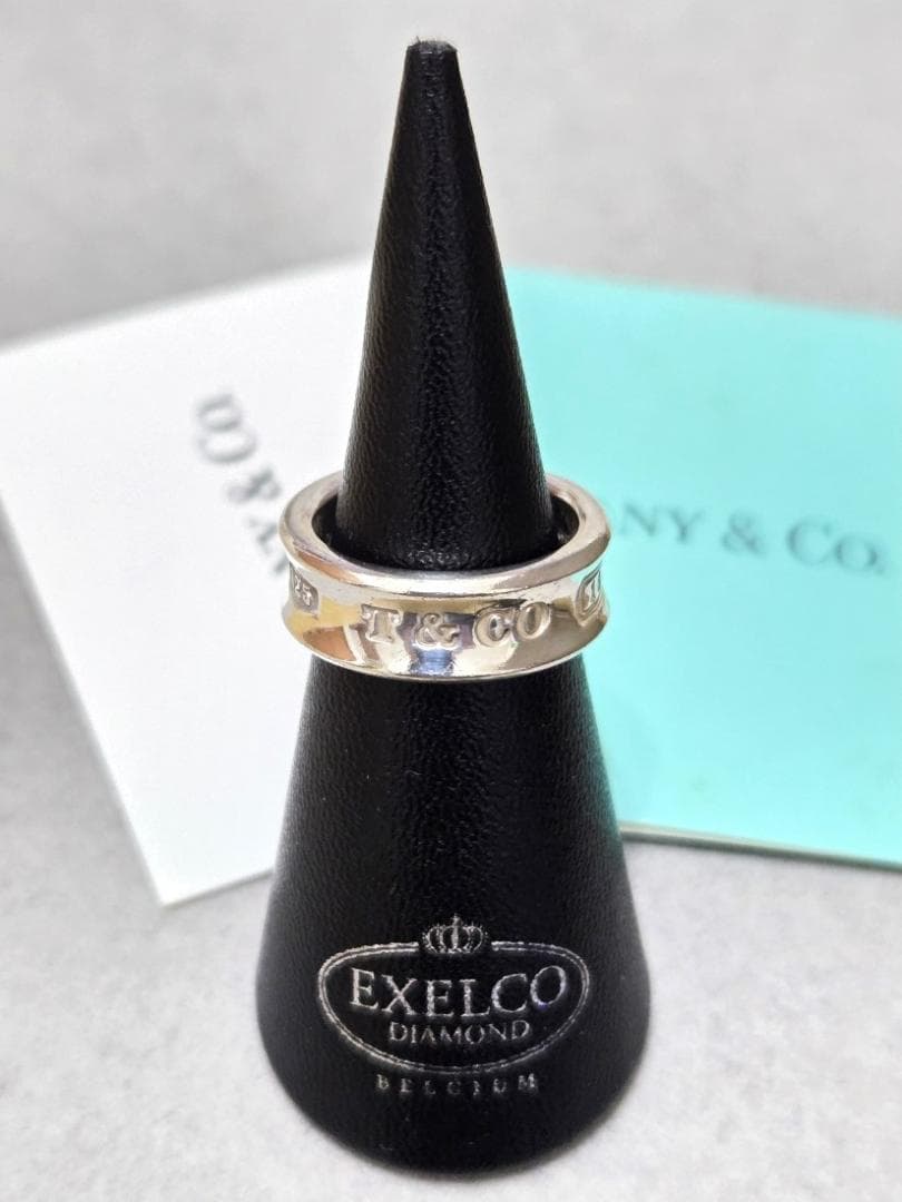 ティファニー　1837　SILVER925　シルバーリング　9号　42990