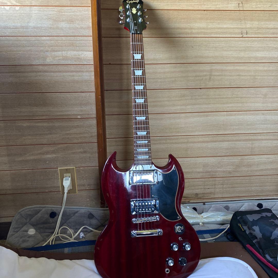 Epiphone SG チェリーレッド セイモアダンカンsh4値下げラスト価格