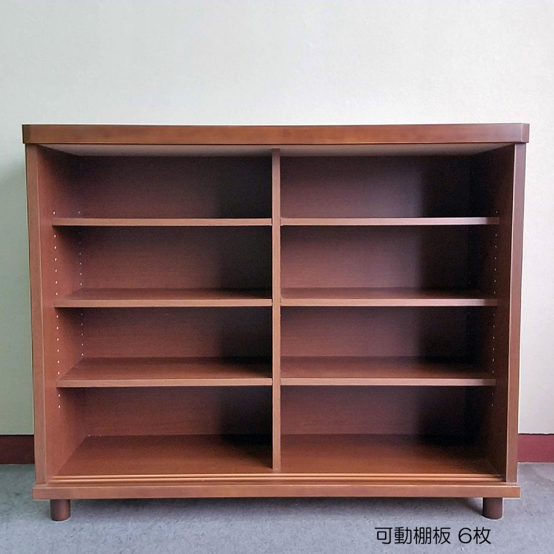 下駄箱 引戸 幅120cm 日本製 シューズボックス ランタナ120 ブラウン