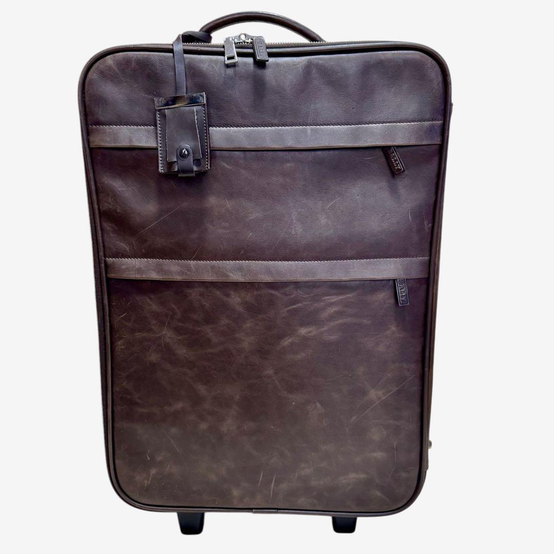 希少 BALLY バリー　キャリーケース　メンズ　レディース　鍵付