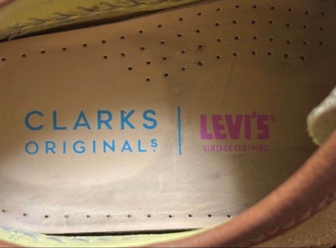 クラークス ウィーバー リーバイスヴィンテージクロージングコラボモデル 26cm