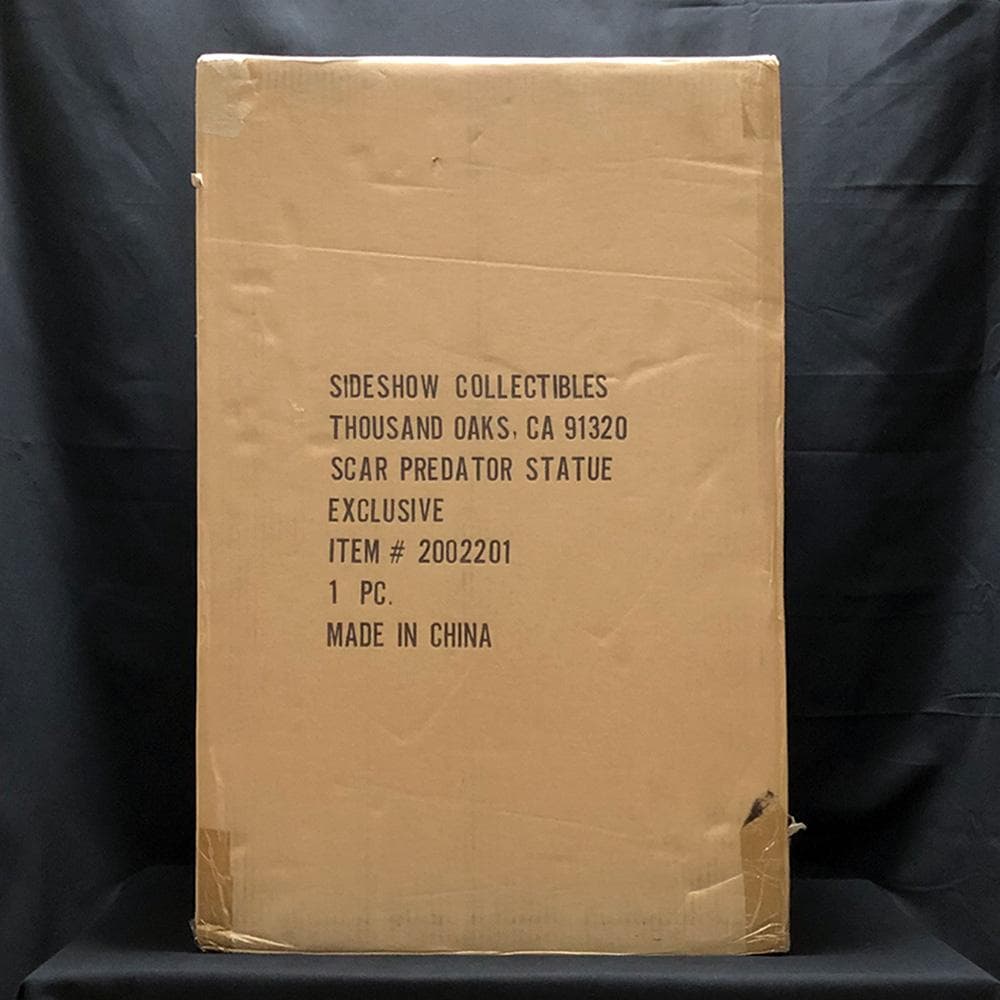 サイドショウ限定版！エイリアンvs.プレデター【スカー・プレデター】スタチュー