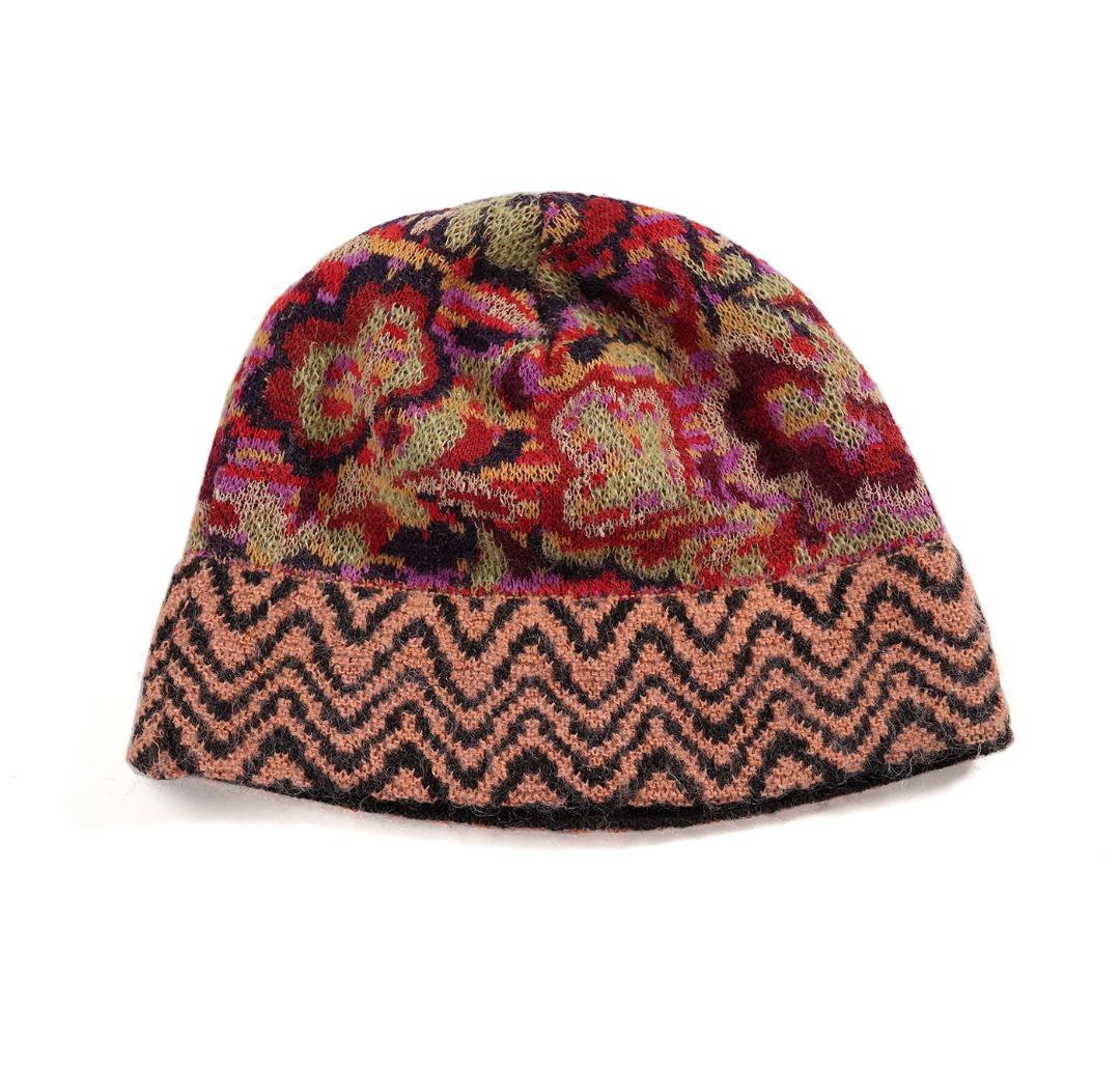 イタリア製 90s MISSONI ニット キャップ ビーニー ウール モヘア