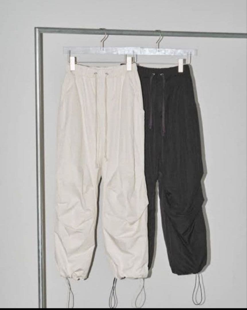 TODAYFUL Warm Drawstring Pants ブラック38