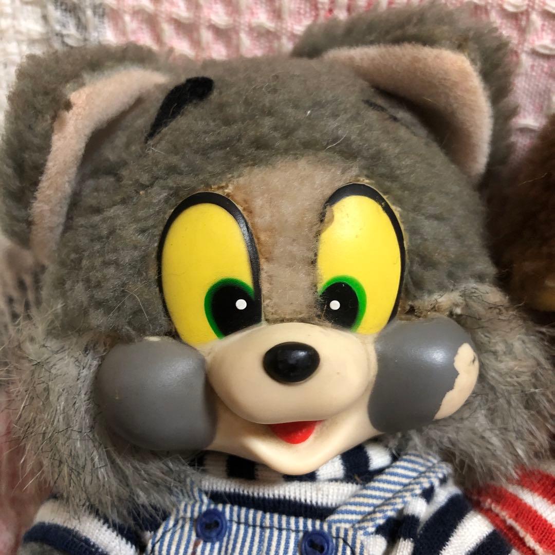 昭和レトロ　ヴィンテージ マスダヤ　トム＆ジェリー　ぬいぐるみ　中古品
