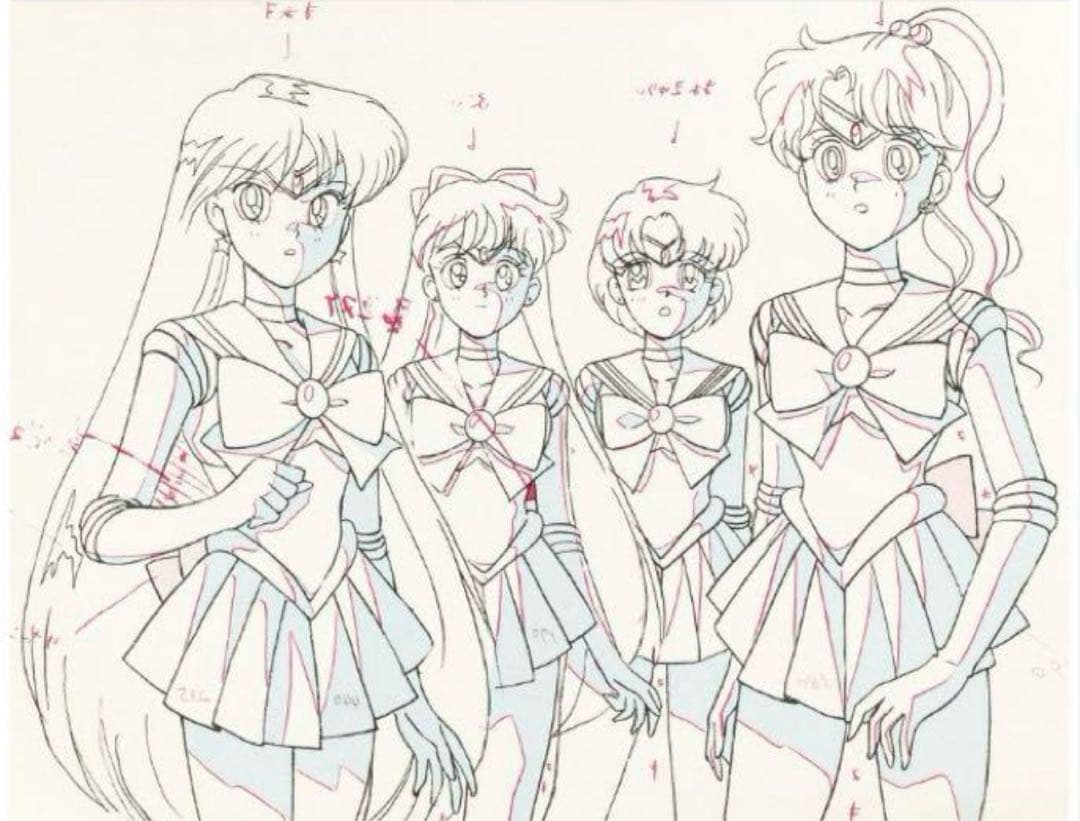 セーラームーン動画コレクション 公式アートプリント 5枚セット