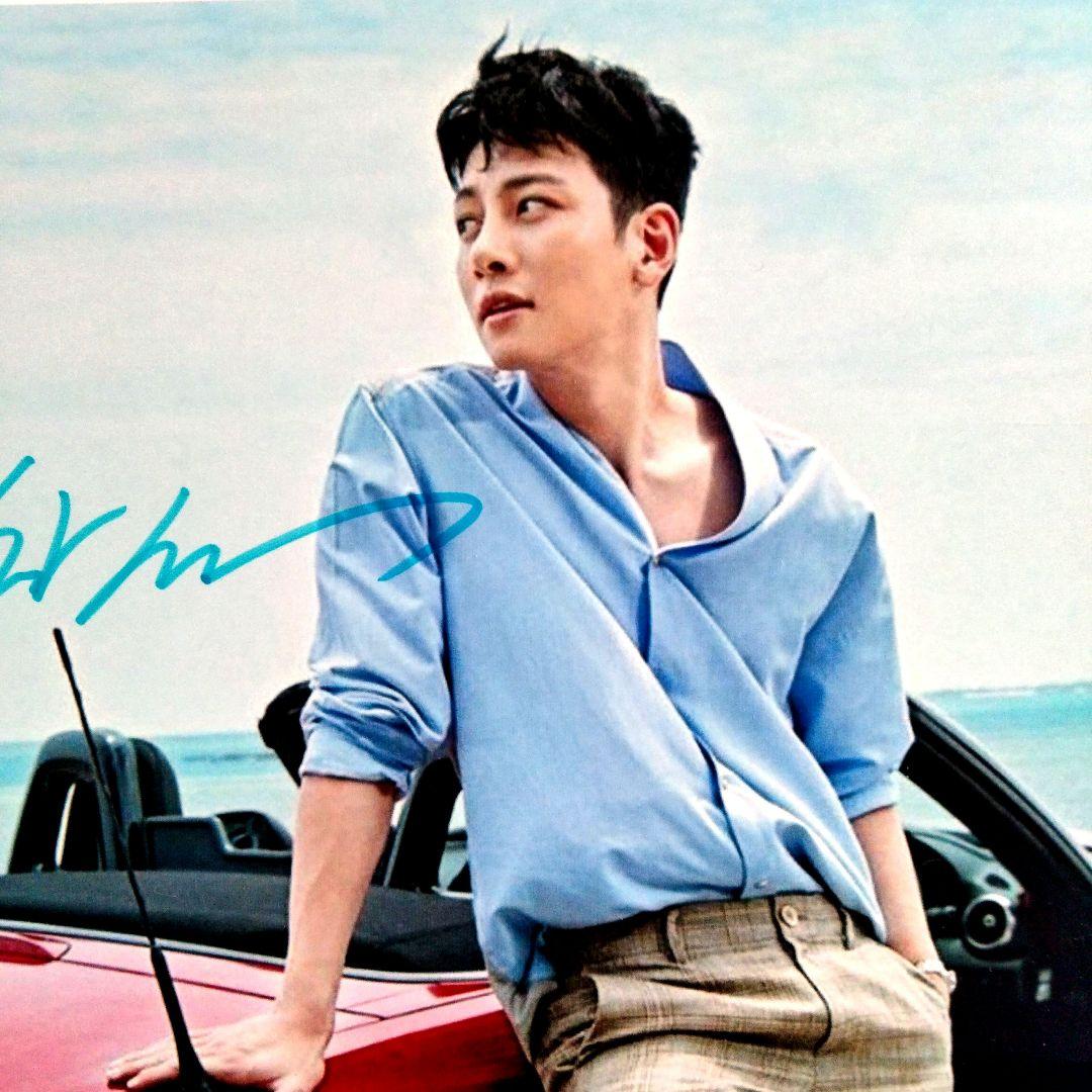 チ・チャンウク直筆サイン入り超 特大写真…Ji Chang-wook…2