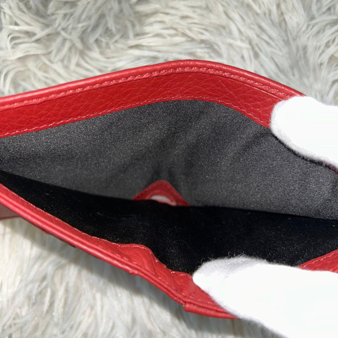 【新品】STRATHBERRY Crescent Wallet クラレット