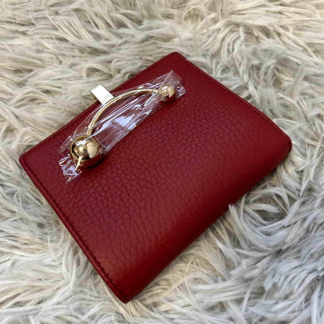 【新品】STRATHBERRY Crescent Wallet クラレット