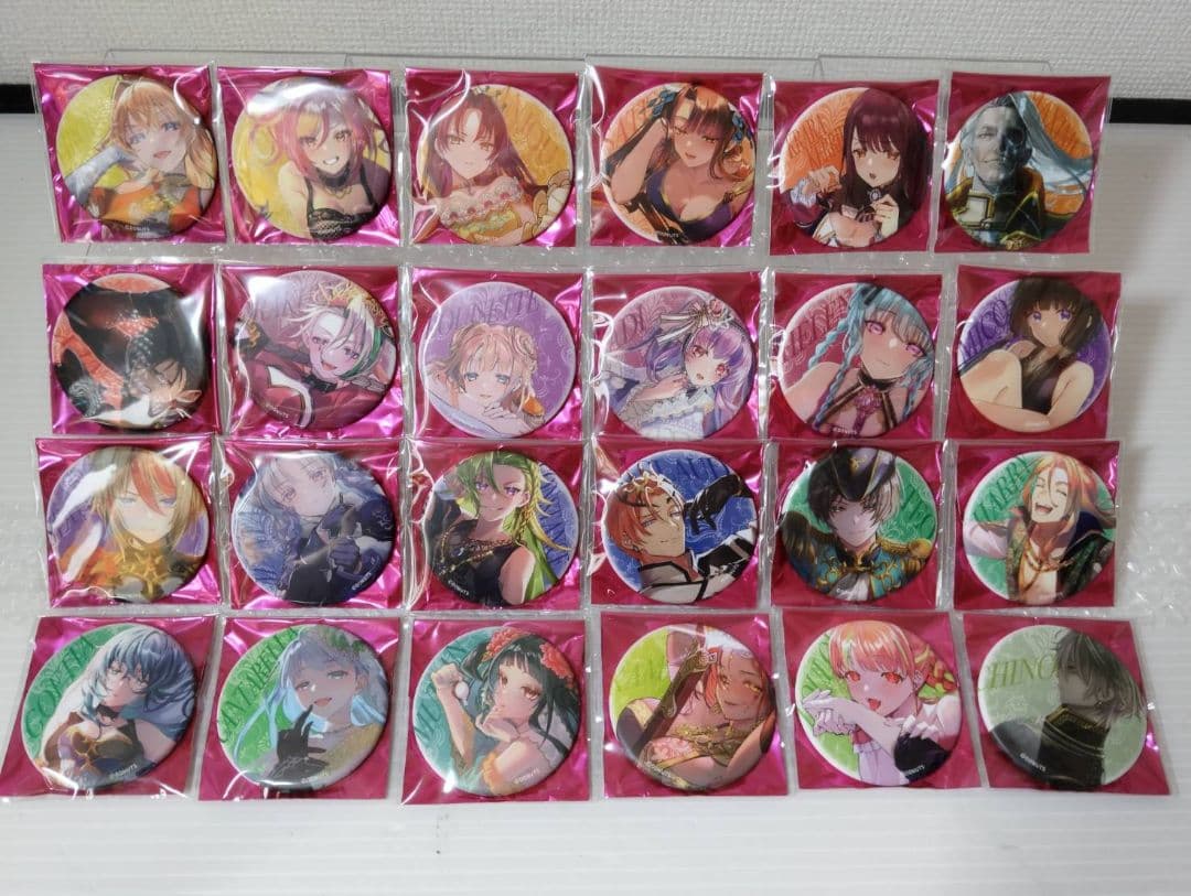 マジェスティックライブ 57mm ご褒美イラスト缶バッジ 24種68セット