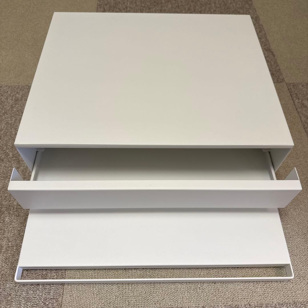 山崎実業 ツーウェイ キッチン家電下 引き出しスライドテーブル トースターラック