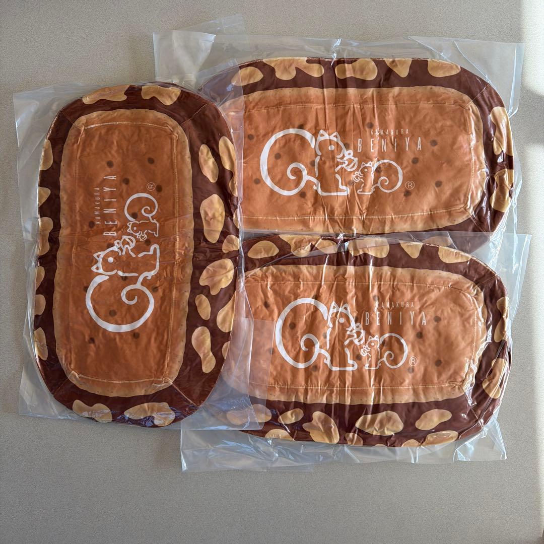 【5個セット】クルミッ子　鎌倉紅谷　クッション3個　トートーバッグ　ランチトート