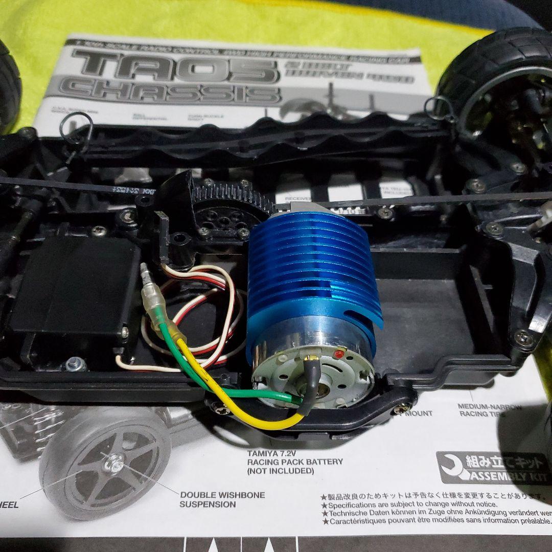 タミヤ 1/10 RC TA05 絶版 美品 フルベアリング 3003サーボ