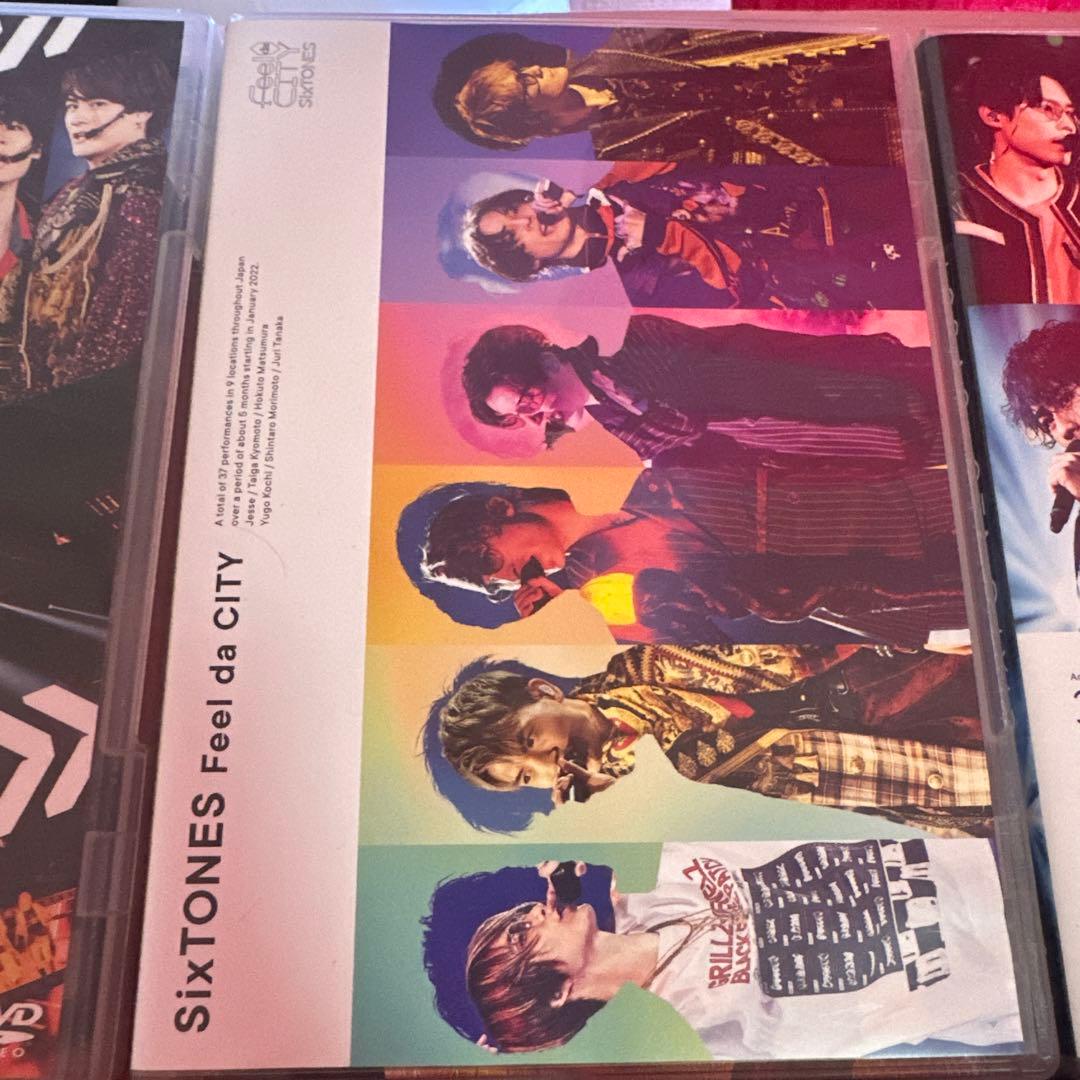 SixTONES ライブDVD 4本セット